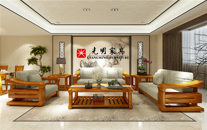 客廳必備家具，實(shí)木茶幾巧保養(yǎng)
